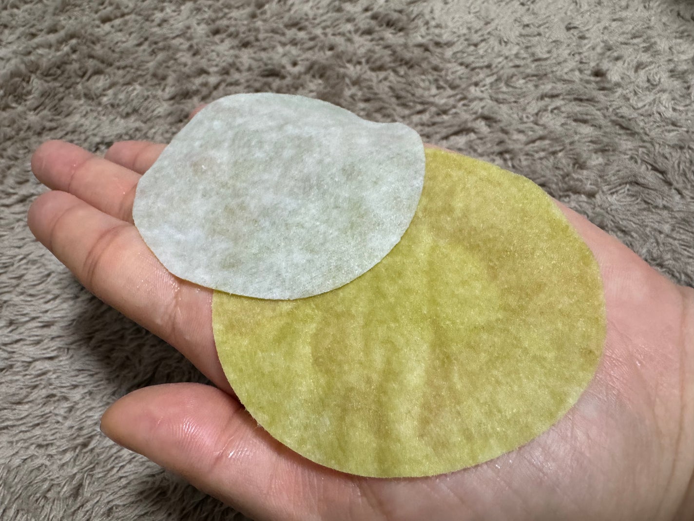 ピュアアルテミシアカーミングパッド/HANYUL(ハンユル)/トナーパッドを使ったクチコミ(3枚目)