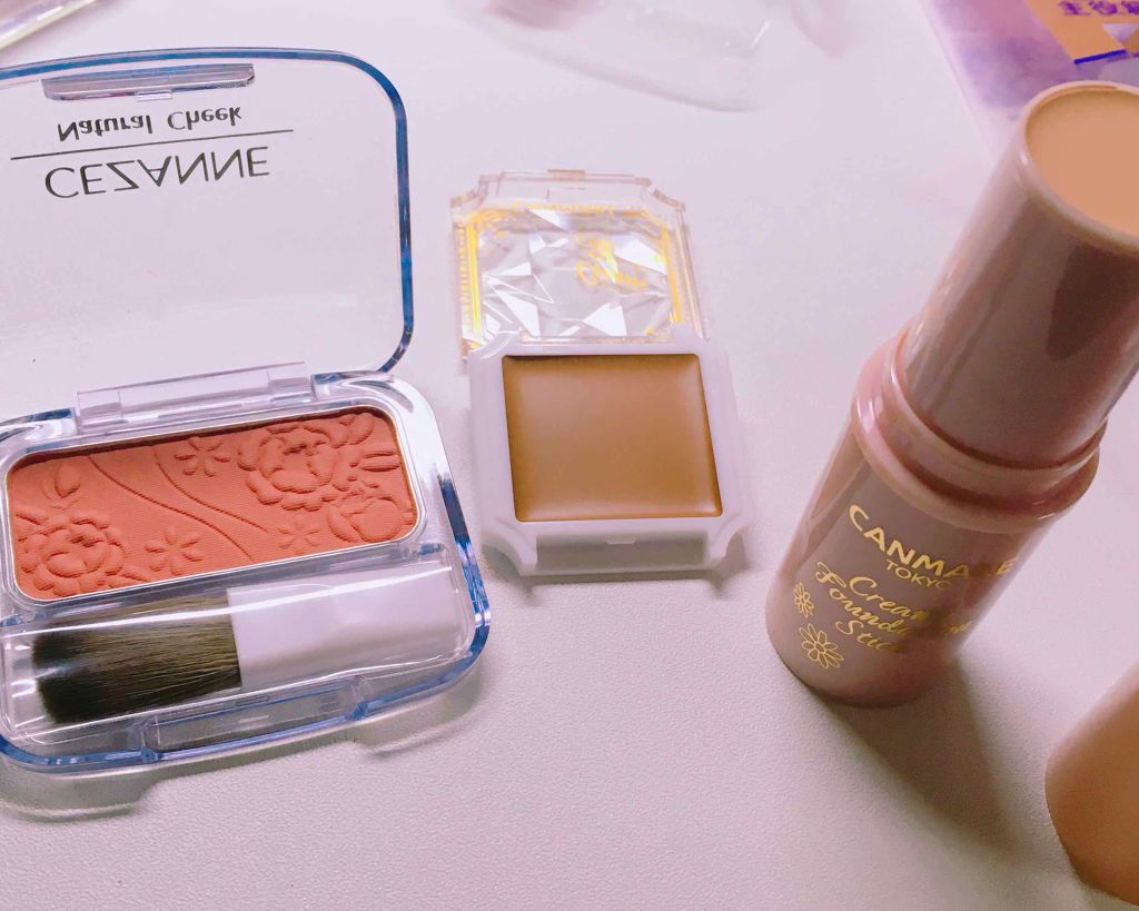 クリーミーファンデーションスティック/キャンメイク/その他ファンデーションを使ったクチコミ（2枚目）