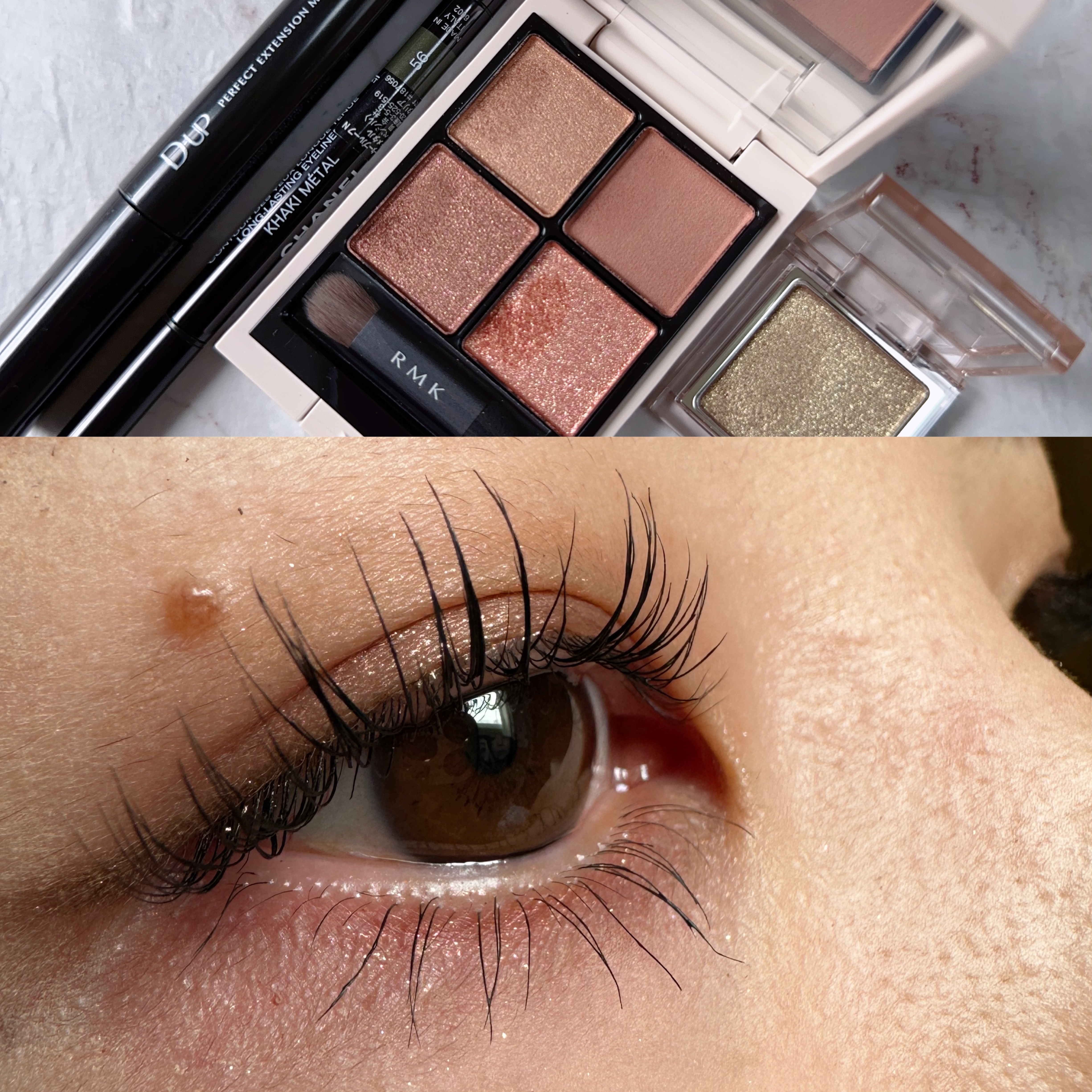 インフィニット シングル アイズ EX-02 ロウ アンビション/RMK/単色アイシャドウを使ったクチコミ（1枚目）