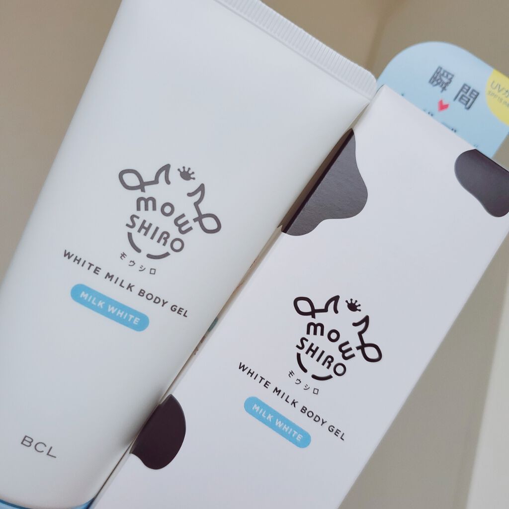 トーンアップボディジェル   ミルクホワイト/モウシロ/化粧下地を使ったクチコミ（1枚目）