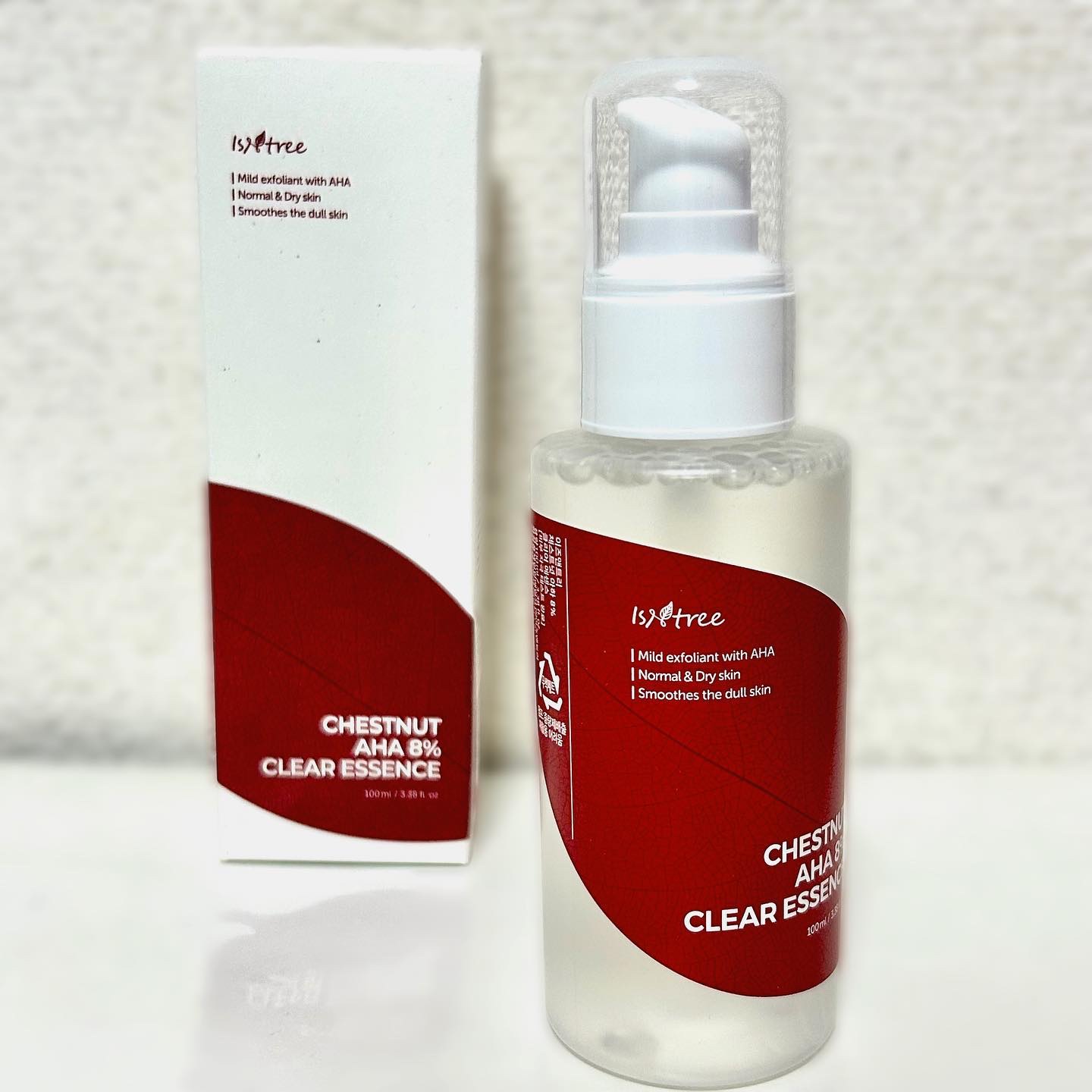 チェスナットAHA 8%クリアエッセンス / Isntree