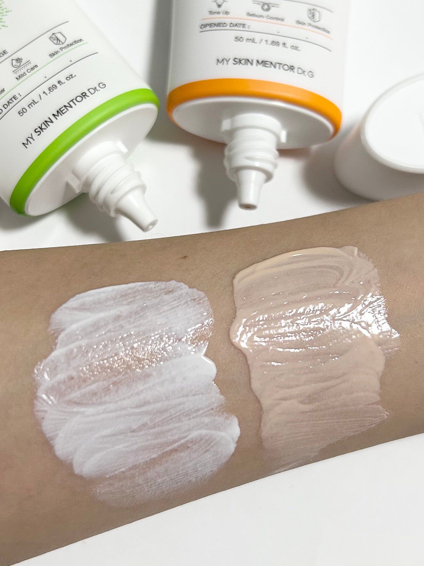 ブライトニングアップサンプラス/Dr.G/日焼け止めクリームを使ったクチコミ(3枚目)