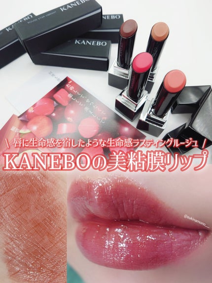 ルージュスターヴァイブラント/KANEBO/口紅を使ったクチコミ(1枚目)