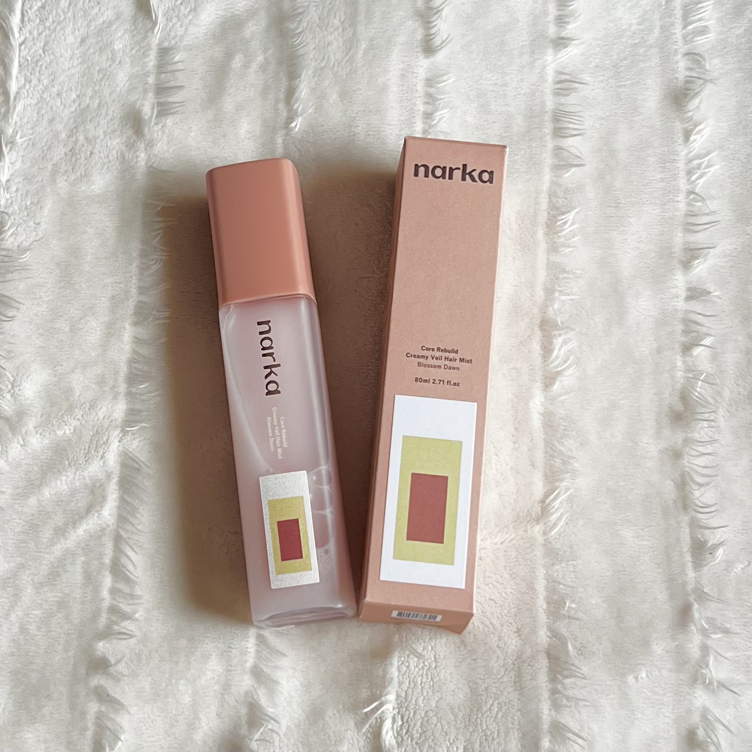 クリーミーベールヘアミスト ブロッサムダン/narka/ヘアミストを使ったクチコミ（2枚目）