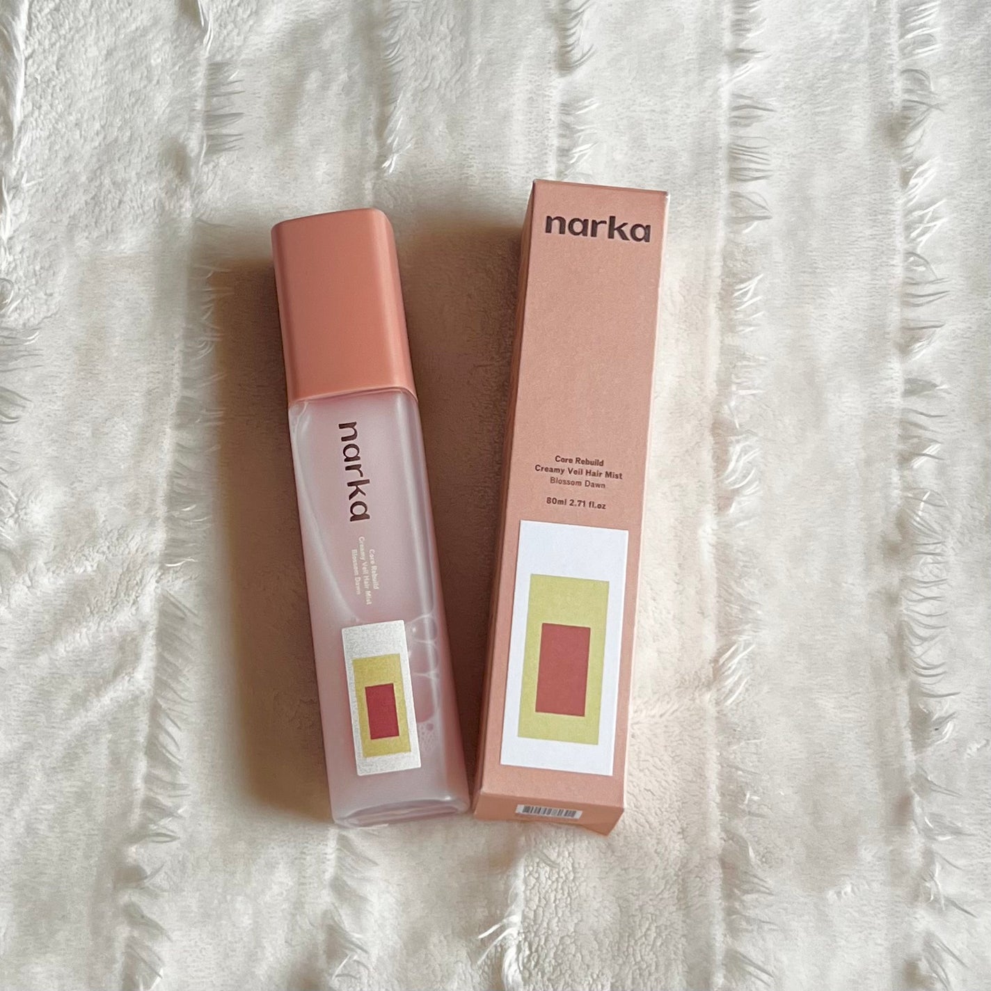 クリーミーベールヘアミスト ブロッサムダン/narka/ヘアミストを使ったクチコミ(2枚目)