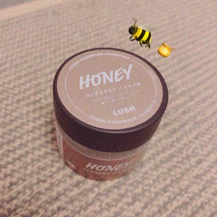 ミツバチ リップスクラブ/ラッシュ/リップスクラブを使ったクチコミ(1枚目)