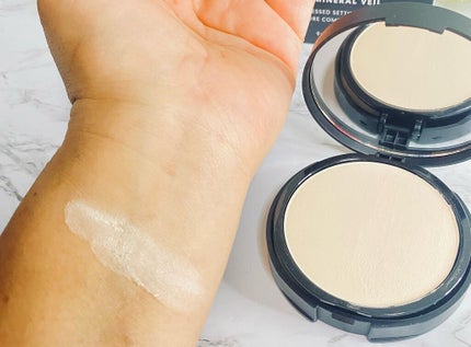 オリジナル ミネラルベール プレスト パウダー/bareMinerals/プレストパウダーを使ったクチコミ(7枚目)