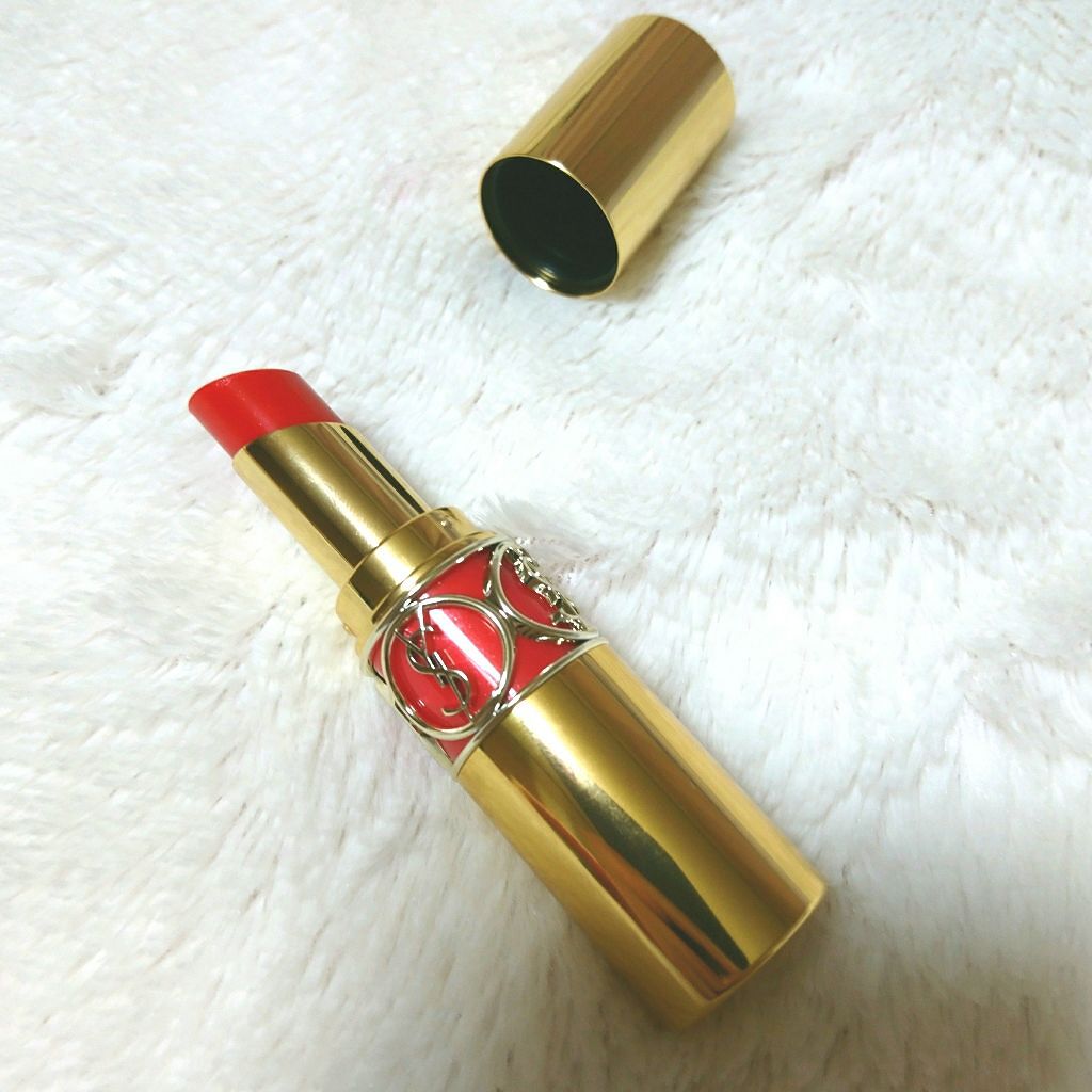 ルージュ ヴォリュプテ シャイン/YVES SAINT LAURENT BEAUTE/口紅を使ったクチコミ(1枚目)