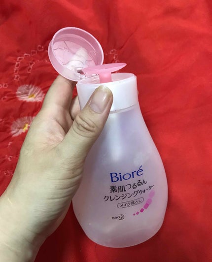 素肌つるるんクレンジングウォーター/ビオレ/クレンジングウォーターを使ったクチコミ(2枚目)