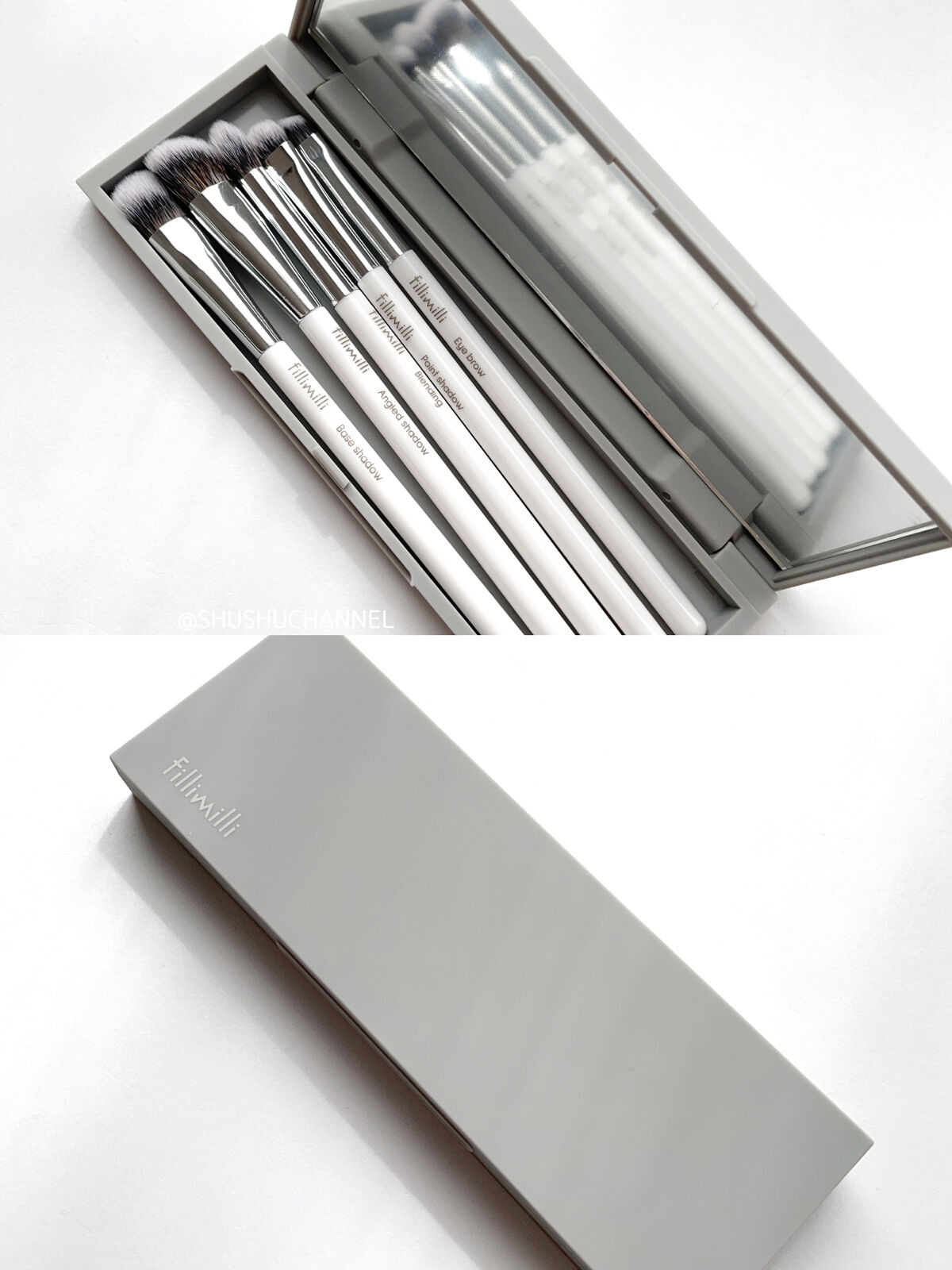 fillimilli アイメイクブラシセット/fillimilli/メイクブラシを使ったクチコミ（2枚目）