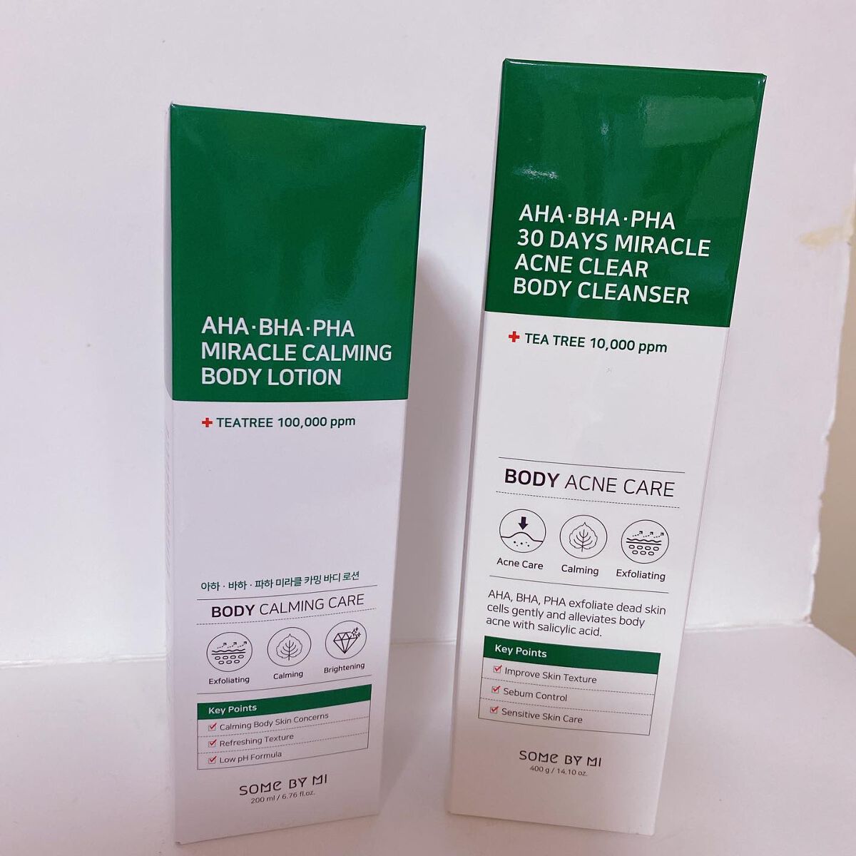 AHA·BHA·PHA 30デイズミラクルアクネボディクレンザー/SOME BY MI/ボディソープを使ったクチコミ（1枚目）