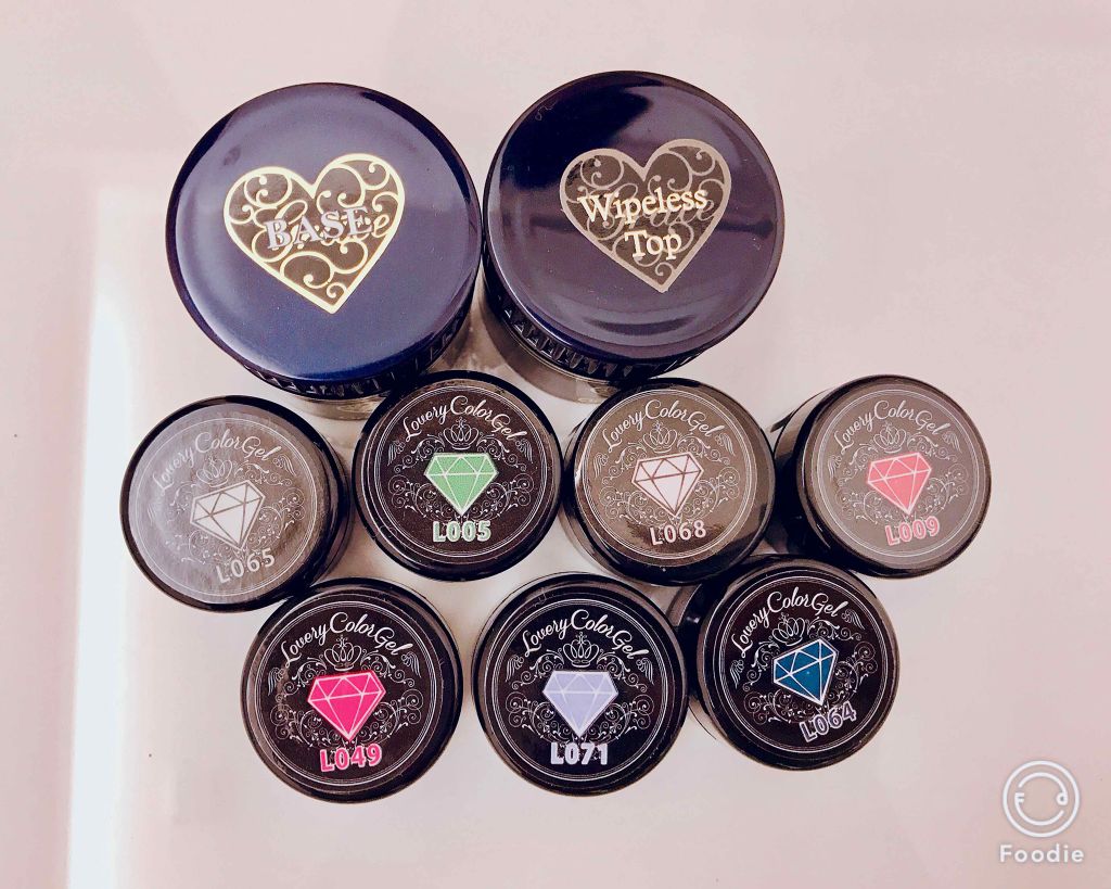 グレースジェルベース/グレースジェル/ジェルネイルを使ったクチコミ(1枚目)