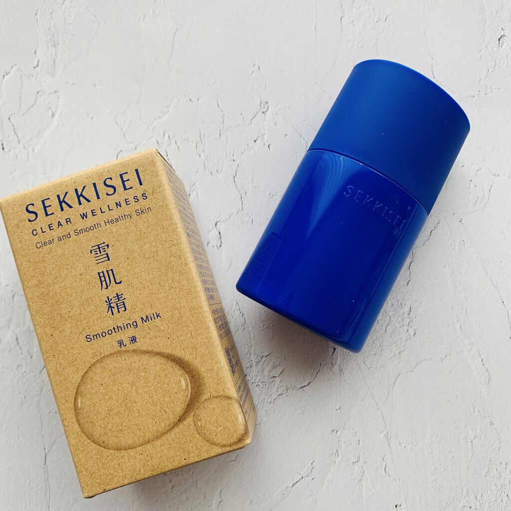 クリアウェルネス スムージング ミルク/雪肌精/乳液を使ったクチコミ（1枚目）