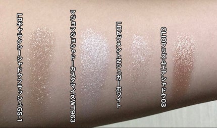 シャドーカスタマイズ/MAJOLICA MAJORCA/単色アイシャドウを使ったクチコミ(3枚目)