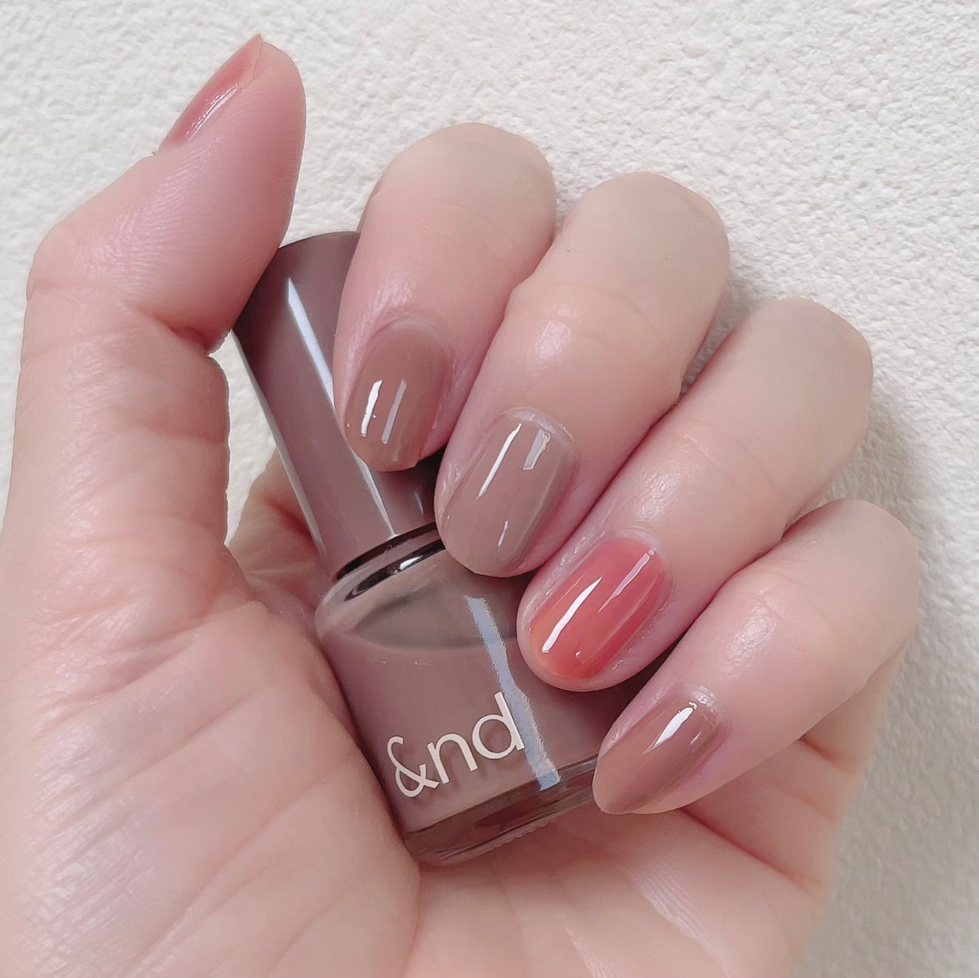 ムードペブルネイル/rom&nd/マニキュアを使ったクチコミ(3枚目)