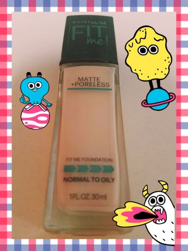 フィットミーリキッドファンデーション/MAYBELLINE NEW YORK/リキッドファンデーションを使ったクチコミ（1枚目）