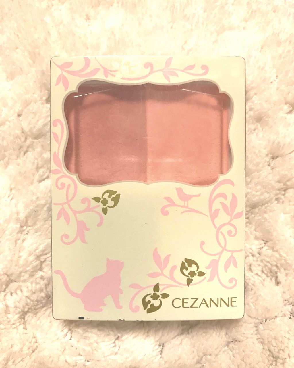 シルクタッチチーク/CEZANNE/パウダーチークを使ったクチコミ(1枚目)