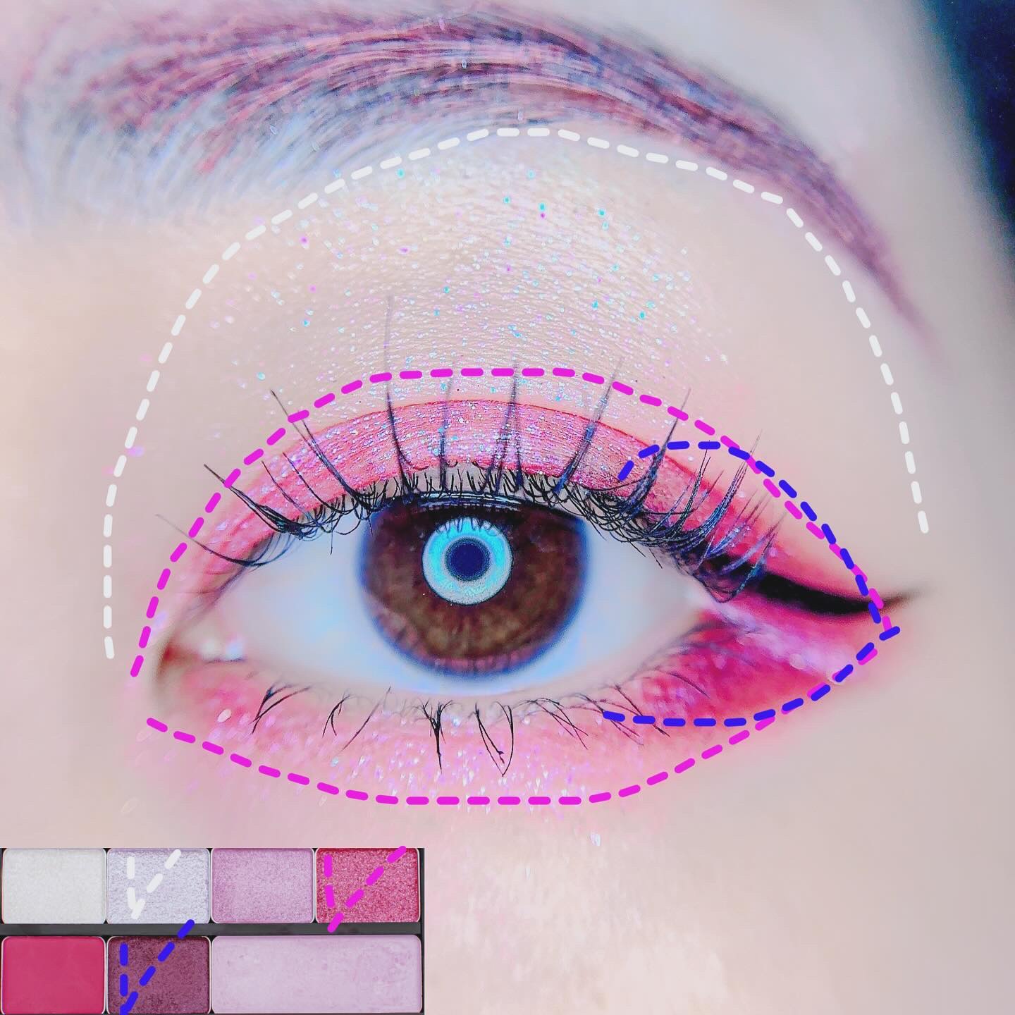 プレスド アイシャドー（レフィル）/shu uemura/単色アイシャドウを使ったクチコミ（2枚目）