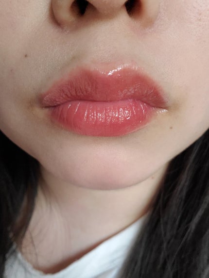 アンドバイロムアンド グラッシーボムティント/&nd by rom&nd/リップティントを使ったクチコミ(4枚目)