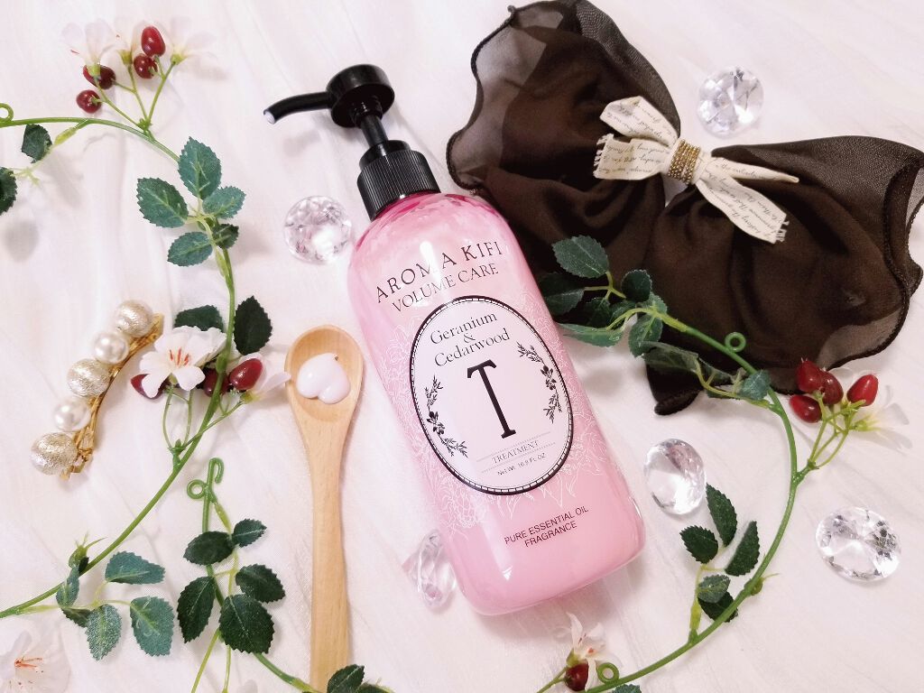 ボリュームケアシャンプー／トリートメント/AROMA KIFI/シャンプー・コンディショナーを使ったクチコミ（1枚目）