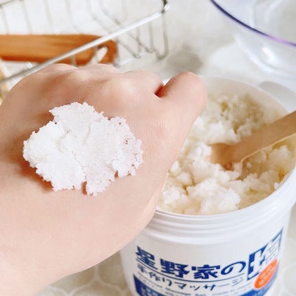 星野家の手作りマッサージ塩/星野家/ボディスクラブを使ったクチコミ(6枚目)