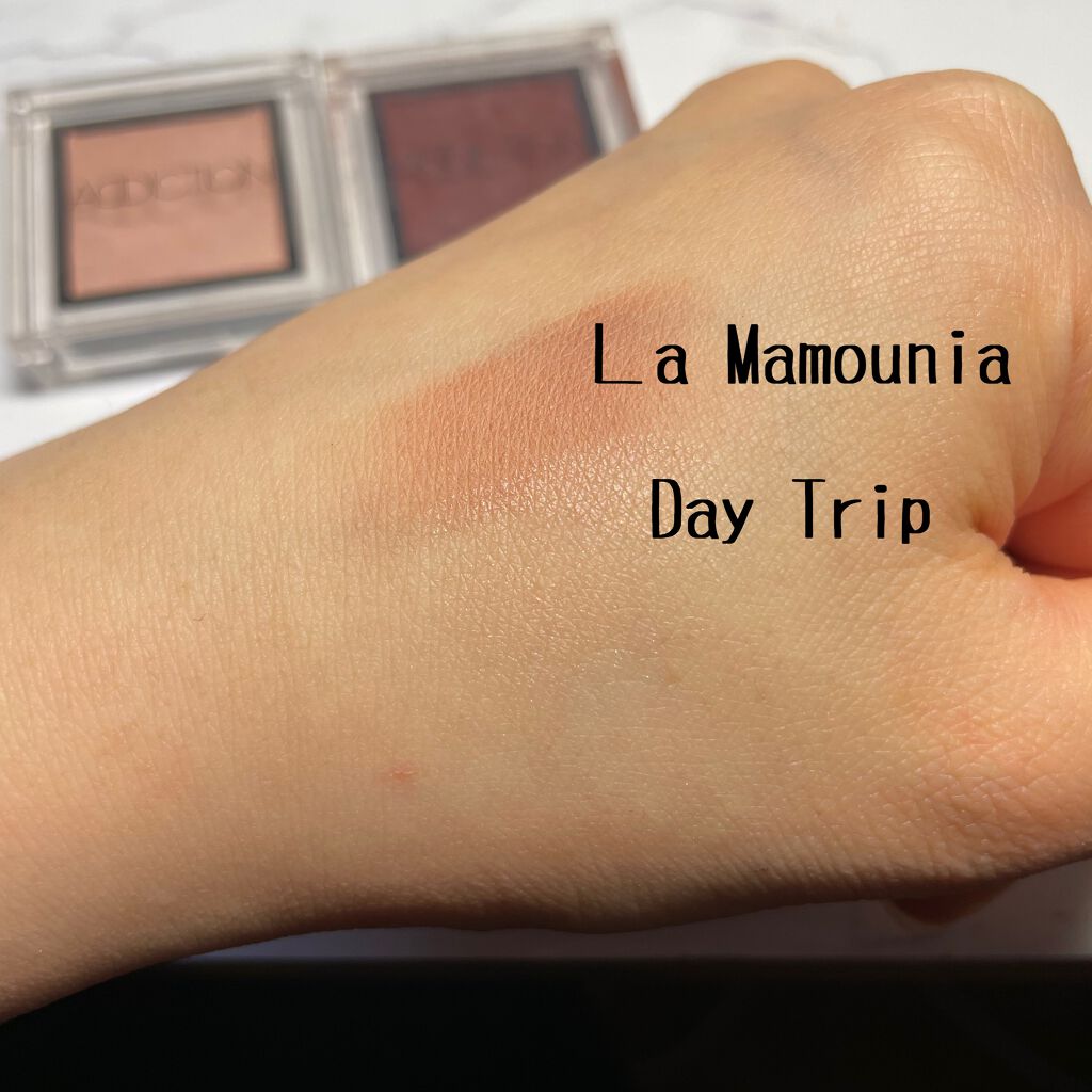 アディクション ザ アイシャドウ 17 Day Trip (P) /ADDICTION/単色アイシャドウを使ったクチコミ（2枚目）