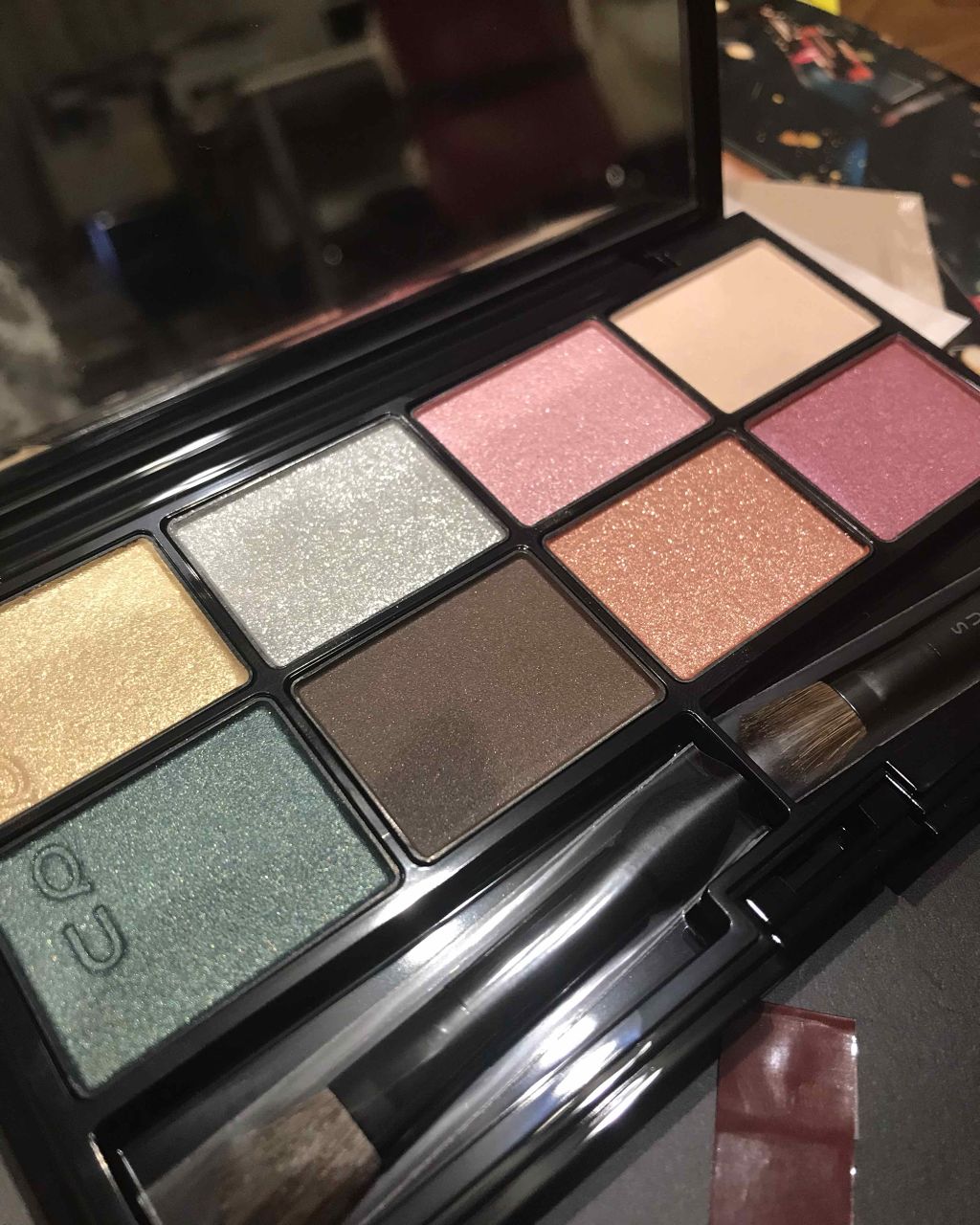 2018 クリスマス アイシャドウ コンパクト/SUQQU/アイシャドウパレットを使ったクチコミ（1枚目）