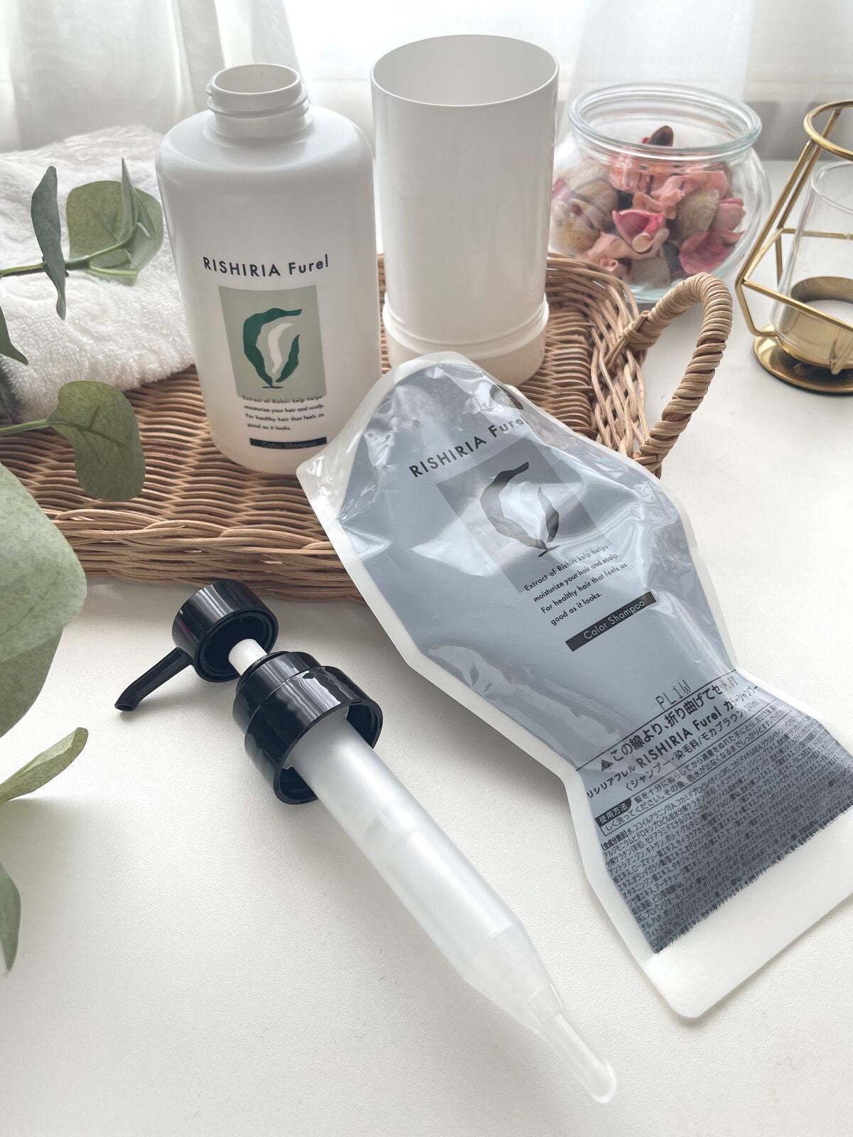 カラーシャンプー/RISHIRIA Furel/市販シャンプーを使ったクチコミ(2枚目)