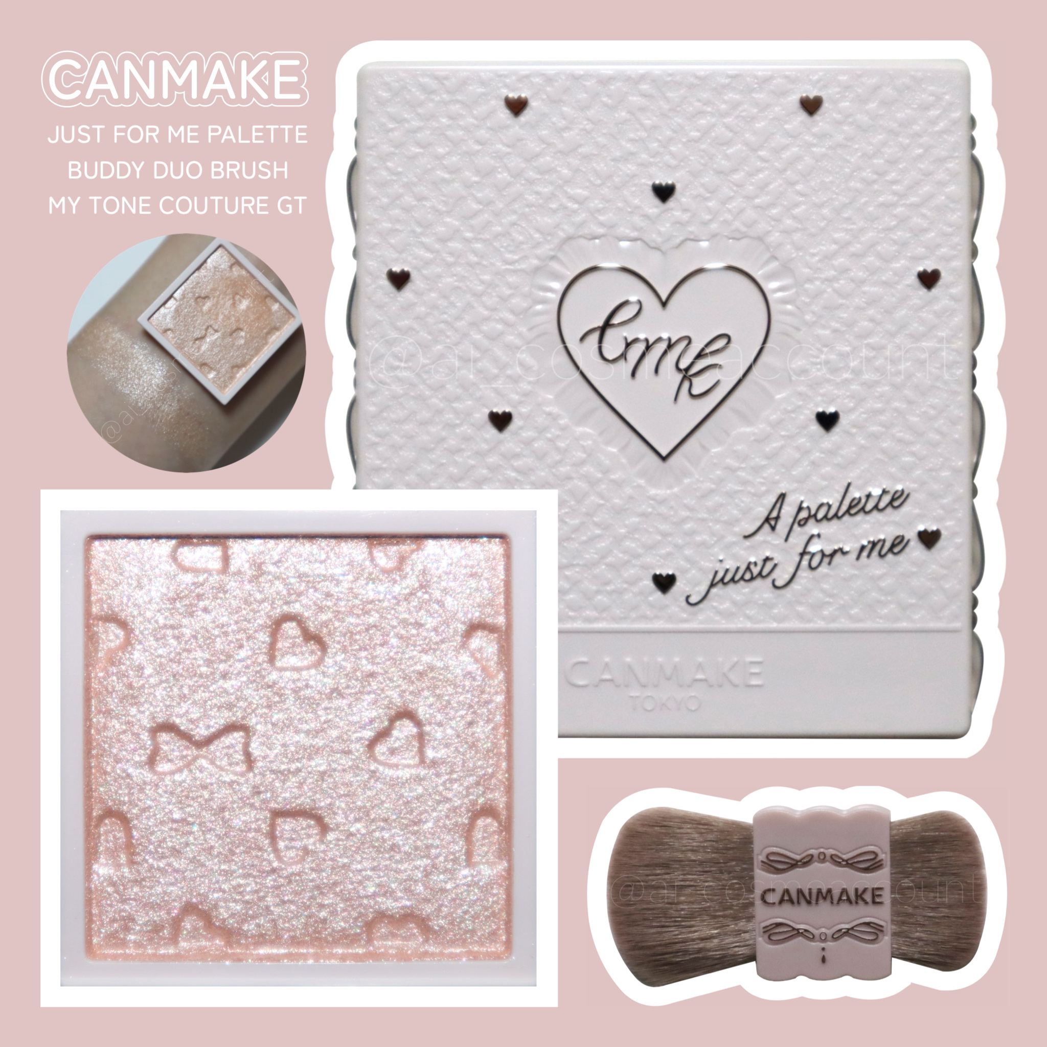 マイトーンクチュール/キャンメイク/メイクアップキットを使ったクチコミ（1枚目）