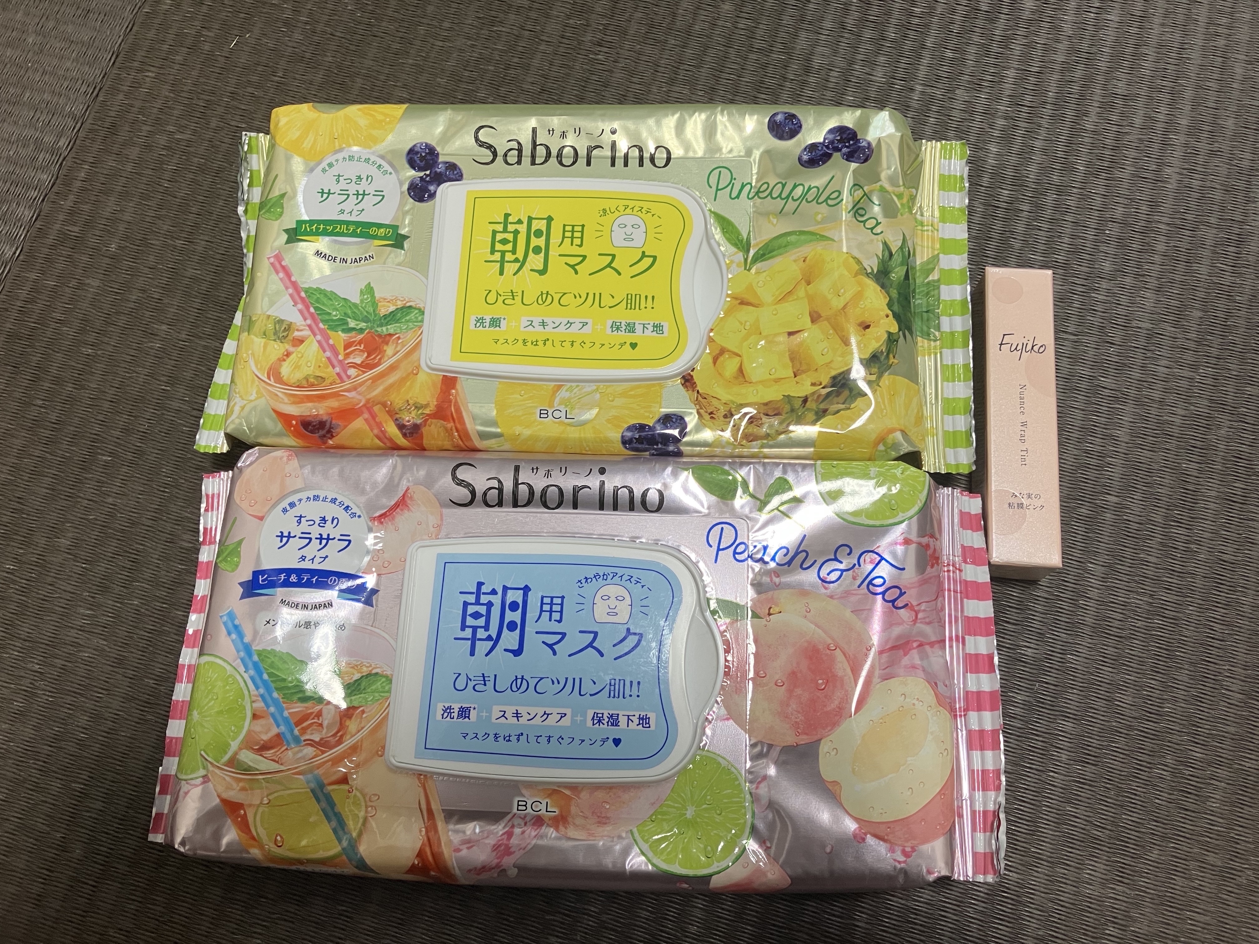 目ざまシート ピーチ＆レモネードの香り/サボリーノ/シートマスク・パックを使ったクチコミ（1枚目）