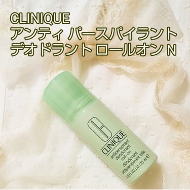 CLINIQUE アンティ パースパイラント デオドラント ロールオン N〈医薬部外品〉のクチコミ「CLINIQUE
アンティ パースパイラント デオドラント ロールオン

『CLINIQUE』.....」（1枚目）