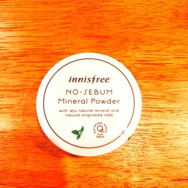 ノーセバム ミネラルパウダー/innisfree/ルースパウダーを使ったクチコミ（1枚目）