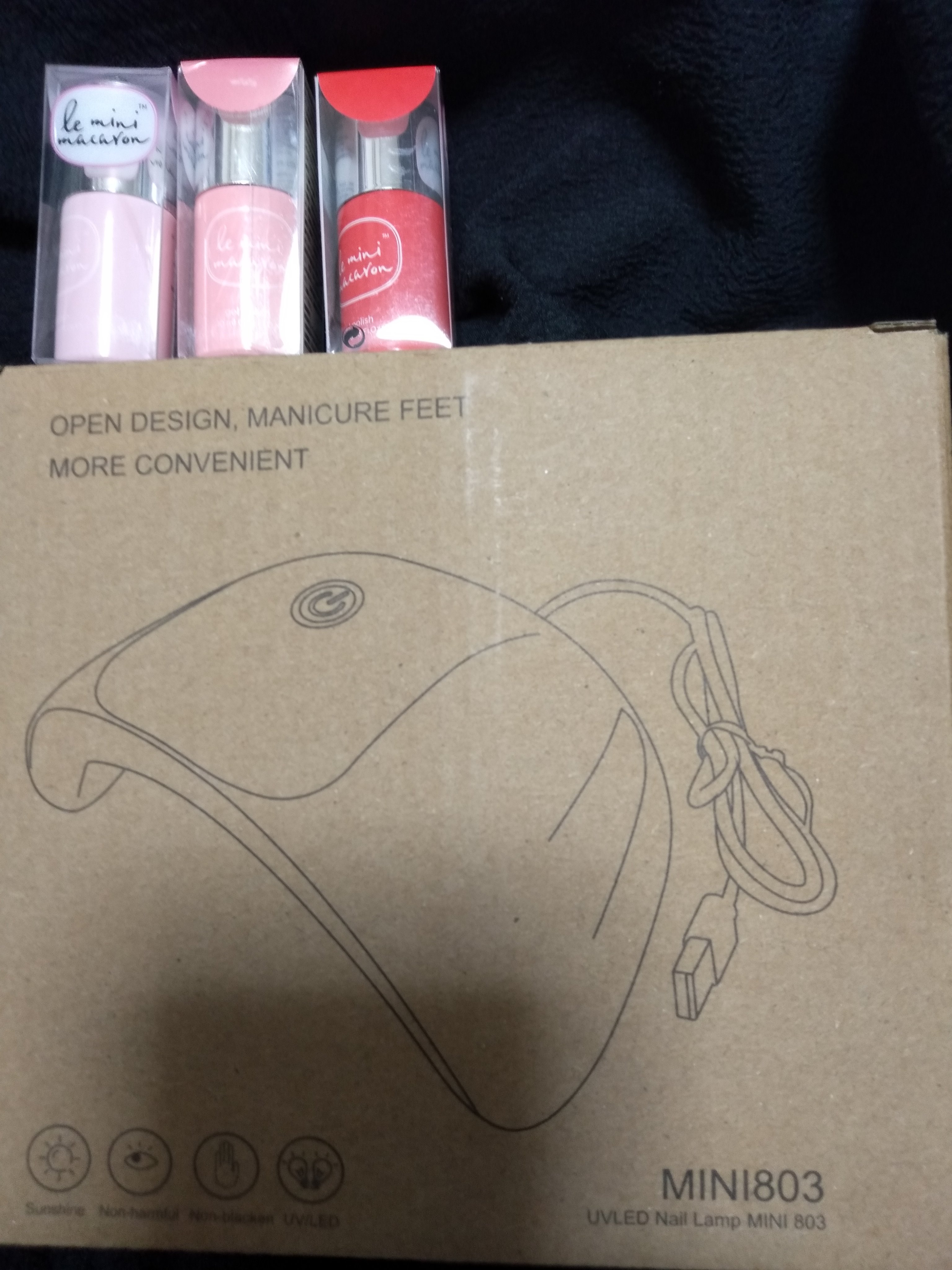 NAIL LAMP/SHEIN/ネイル用品を使ったクチコミ（1枚目）