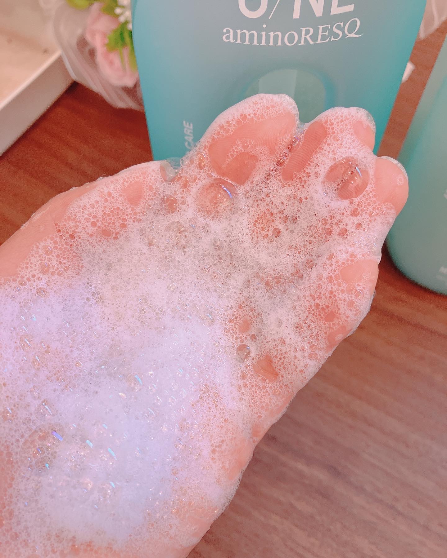 ワン アミノレスキューモイストシャンプー/トリートメント/アミノレスキュー/市販シャンプーを使ったクチコミ（3枚目）