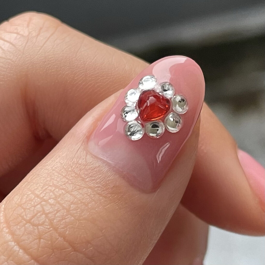 BWポリジェリカプレミアム 3in1 フレンチローズ/ビューティーワールド/ジェルネイルを使ったクチコミ（1枚目）