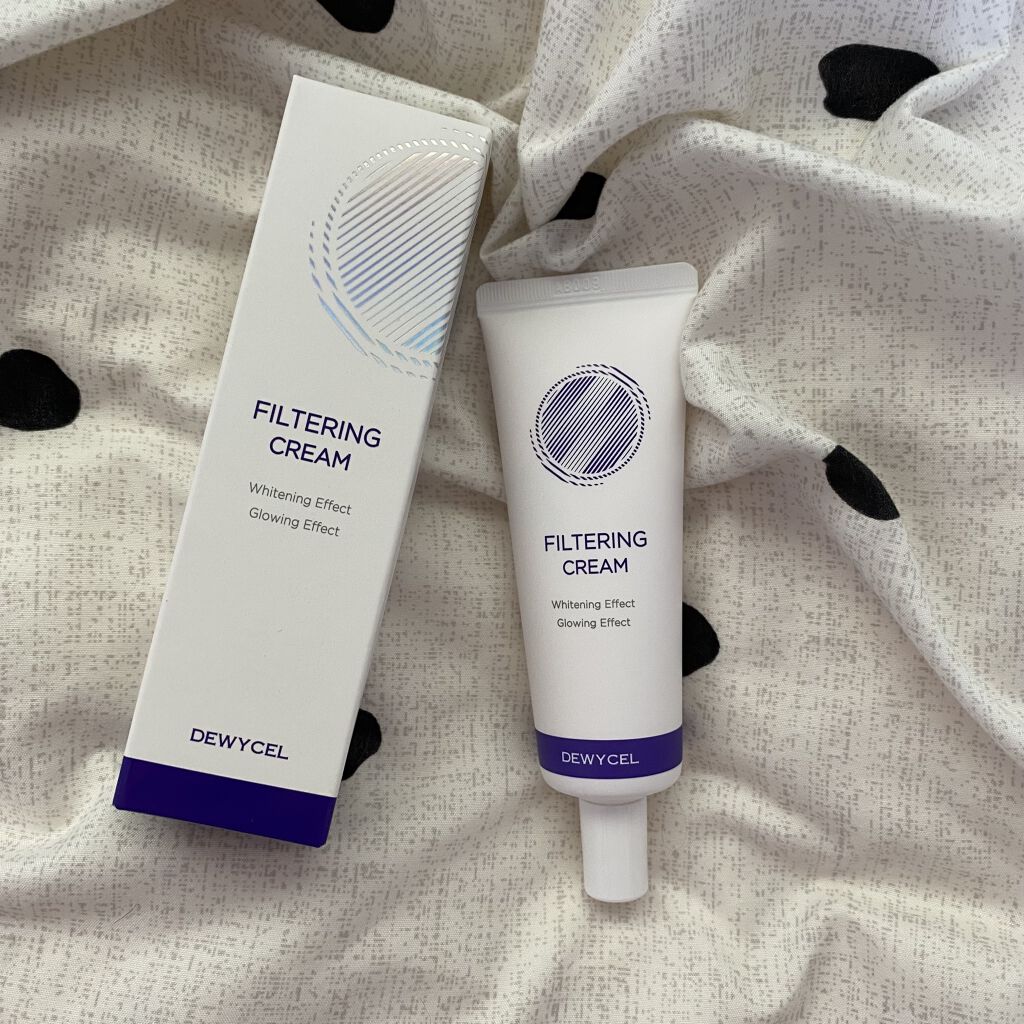 フィルタリングクリーム/DEWYCEL/日焼け止めクリームを使ったクチコミ（1枚目）