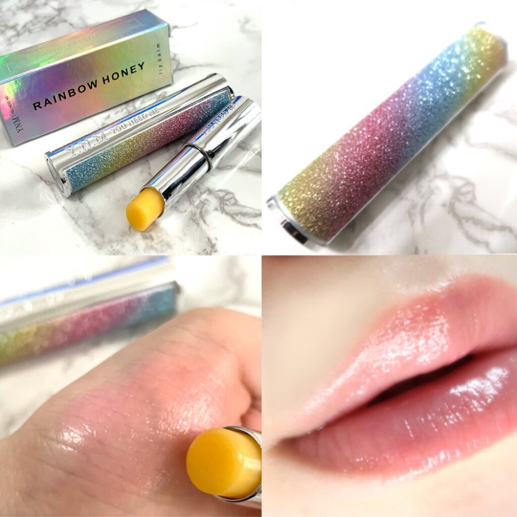 YNM レインボーハニーリップバーム/YNM/リップバームを使ったクチコミ(4枚目)