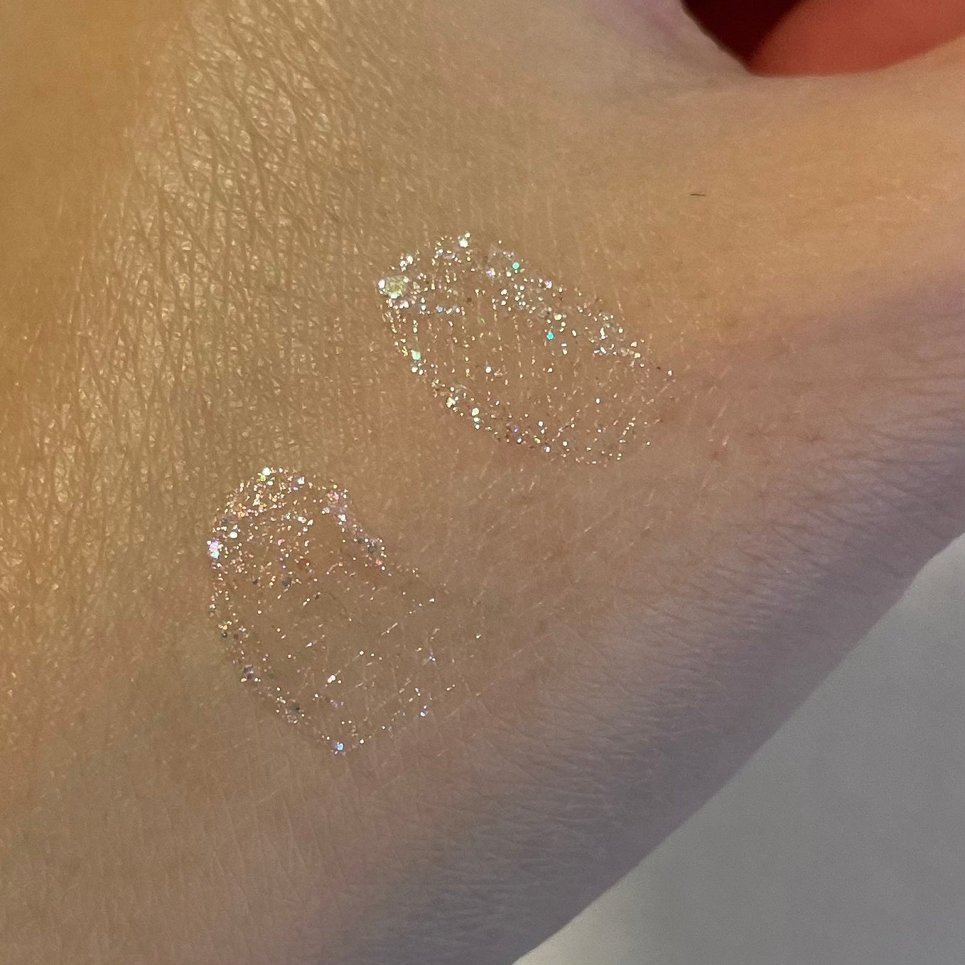 3D グリッター アイリキッド /Visée/グリッターを使ったクチコミ(5枚目)