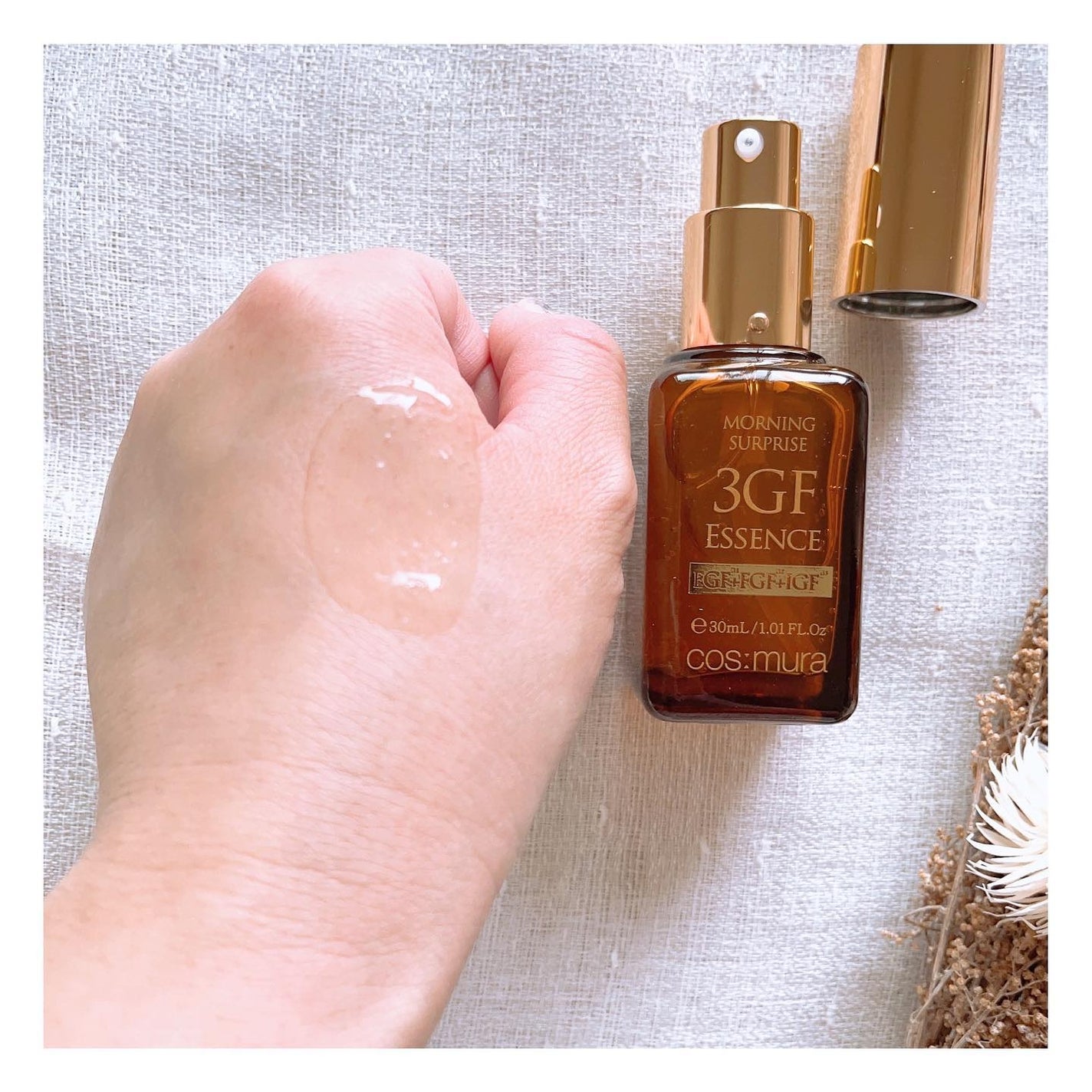 3GF リペアエッセンス/cos:mura/美容液を使ったクチコミ(4枚目)