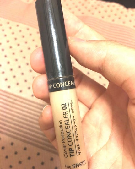 カバーパーフェクション チップコンシーラー/the SAEM/リキッドコンシーラーを使ったクチコミ(1枚目)