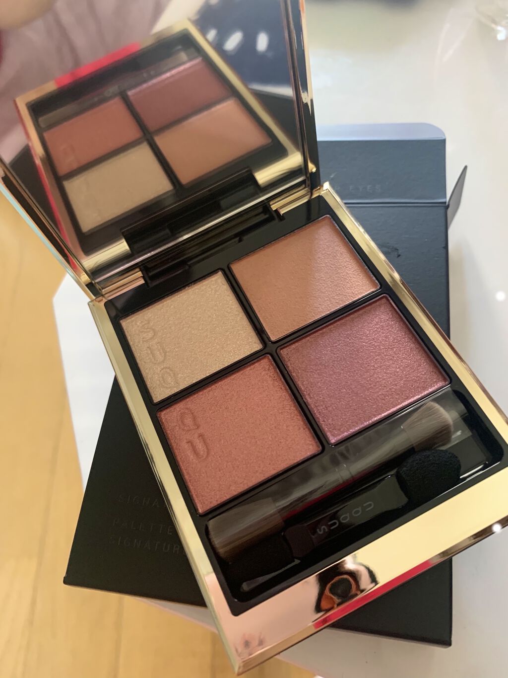 シグニチャー カラー アイズ/SUQQU/アイシャドウパレットを使ったクチコミ（2枚目）