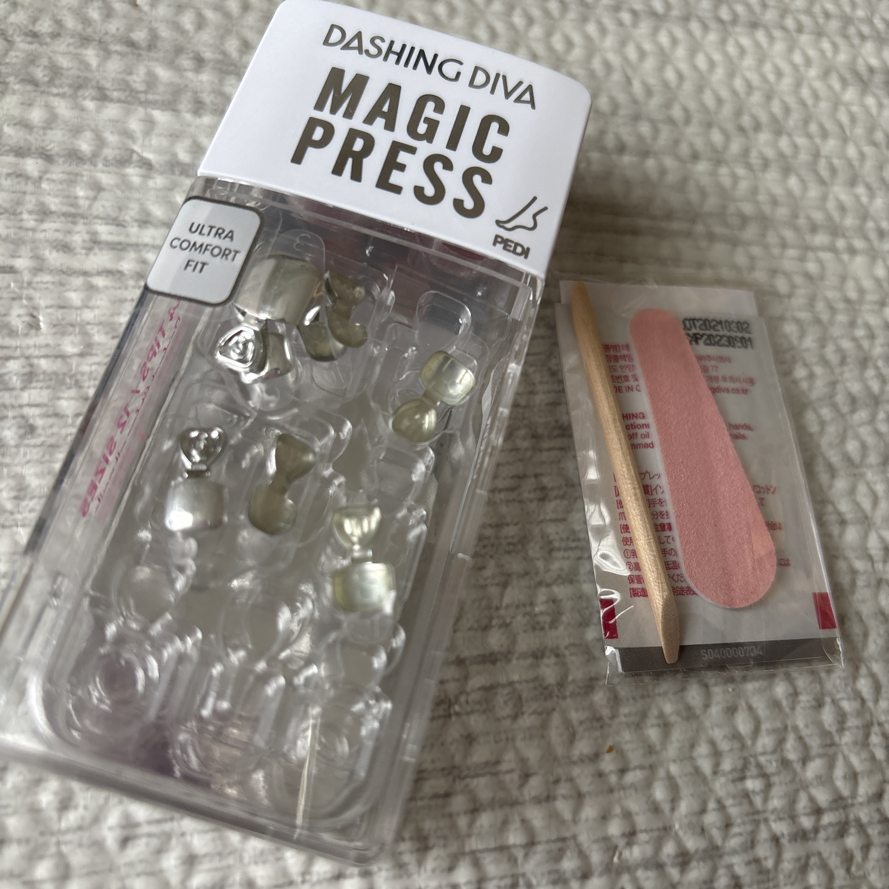 MAGIC PRESS FOOT/DASHINGDIVA MAGICPRESS/ネイルシールを使ったクチコミ（3枚目）