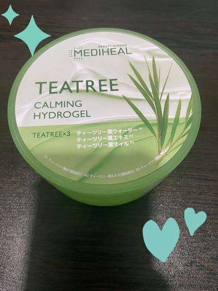 ティーツリーカーミングハイドロジェル/MEDIHEAL/ボディローションを使ったクチコミ(1枚目)