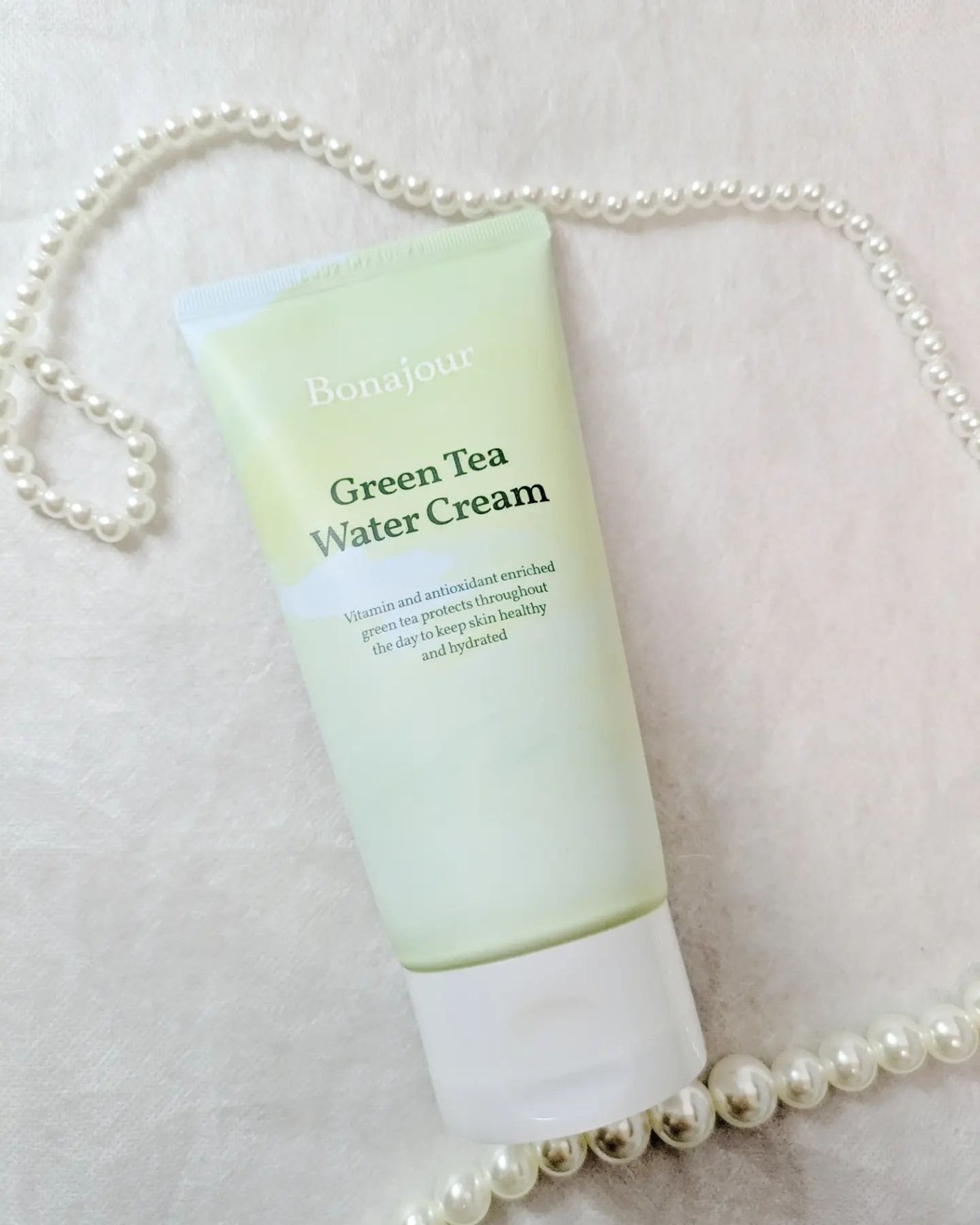 グリーンティーウォーターボム/Bonajour/フェイスクリームを使ったクチコミ(1枚目)