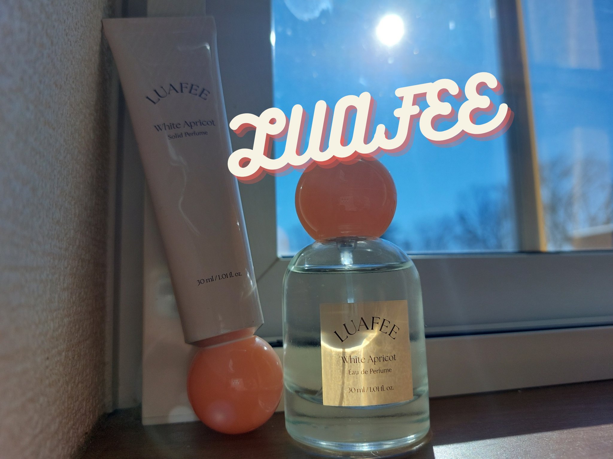 ソリッド パフューム ホワイトアプリコット/LUAFEE/練り香水を使ったクチコミ（1枚目）