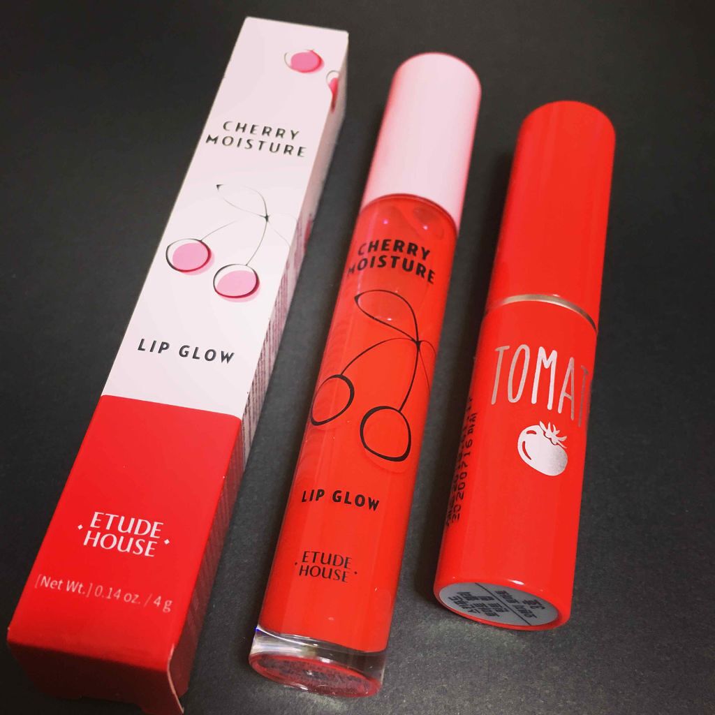 チェリーモイスチャー リップグロウ/ETUDE/リップグロスを使ったクチコミ(1枚目)