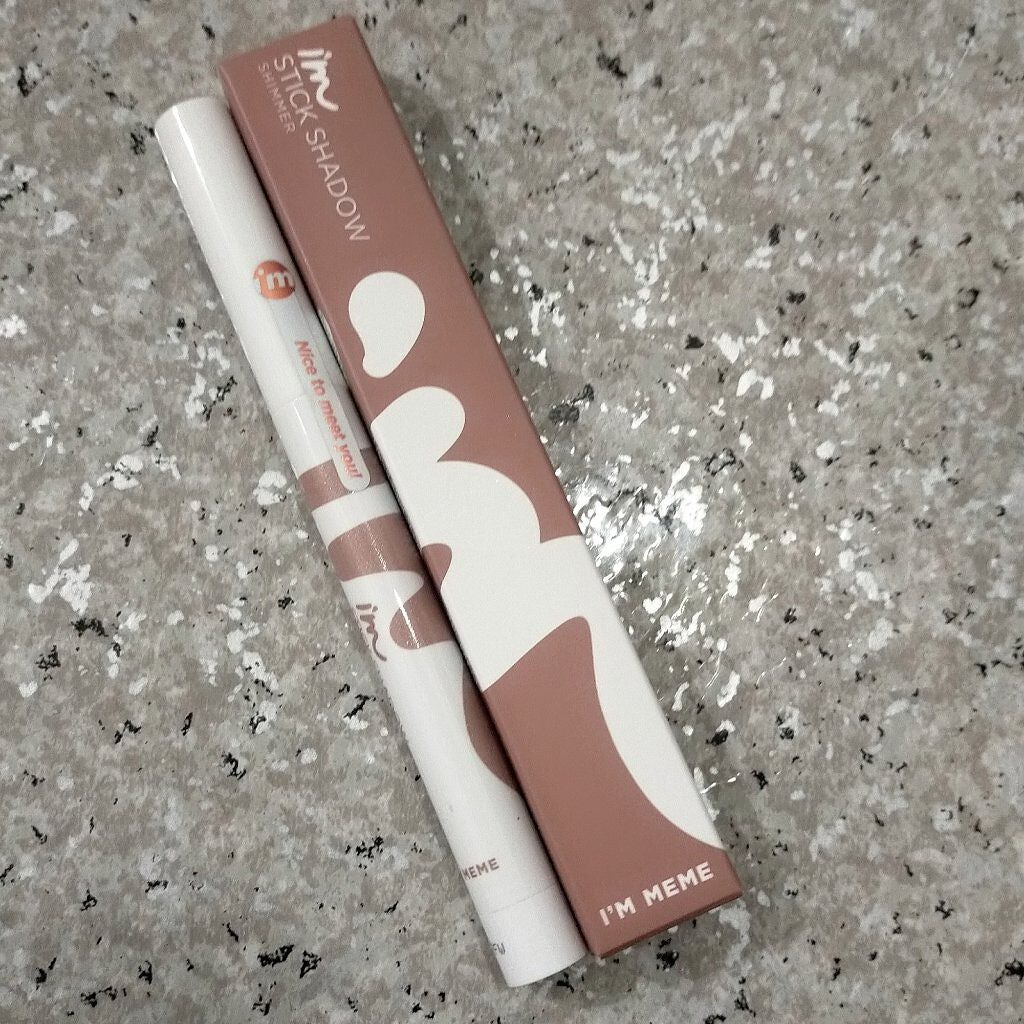 アイムスティックシャドウシマー/i’m meme/スティックアイシャドウを使ったクチコミ(1枚目)