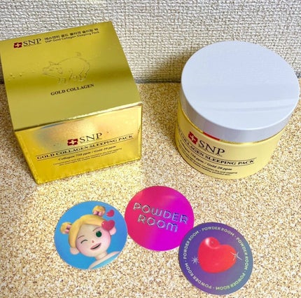 SNP ゴールド コラーゲン スリーピング パック/SNP/シートマスク・パックを使ったクチコミ(6枚目)