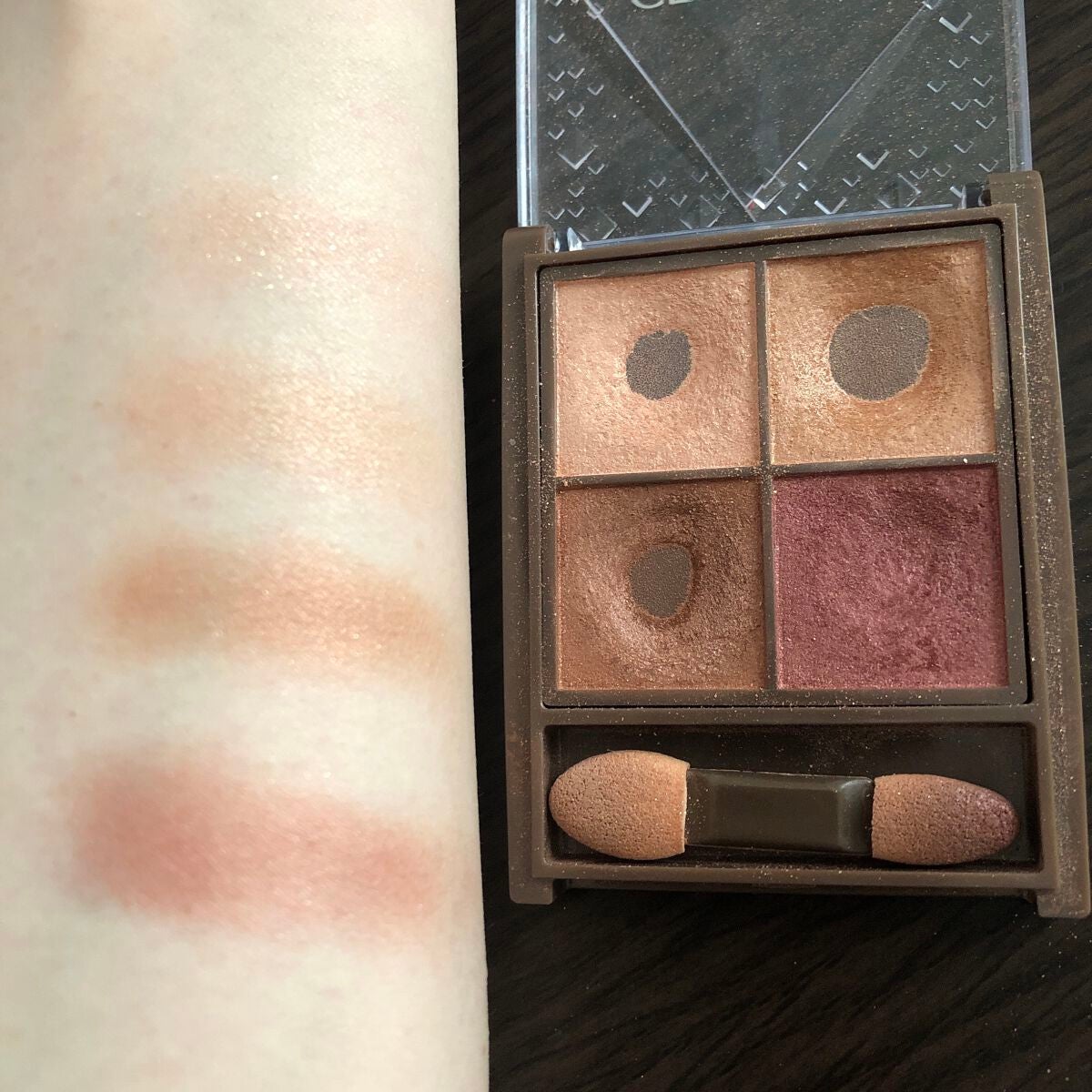 ニュアンスオンアイシャドウ/CEZANNE/アイシャドウパレットを使ったクチコミ(3枚目)
