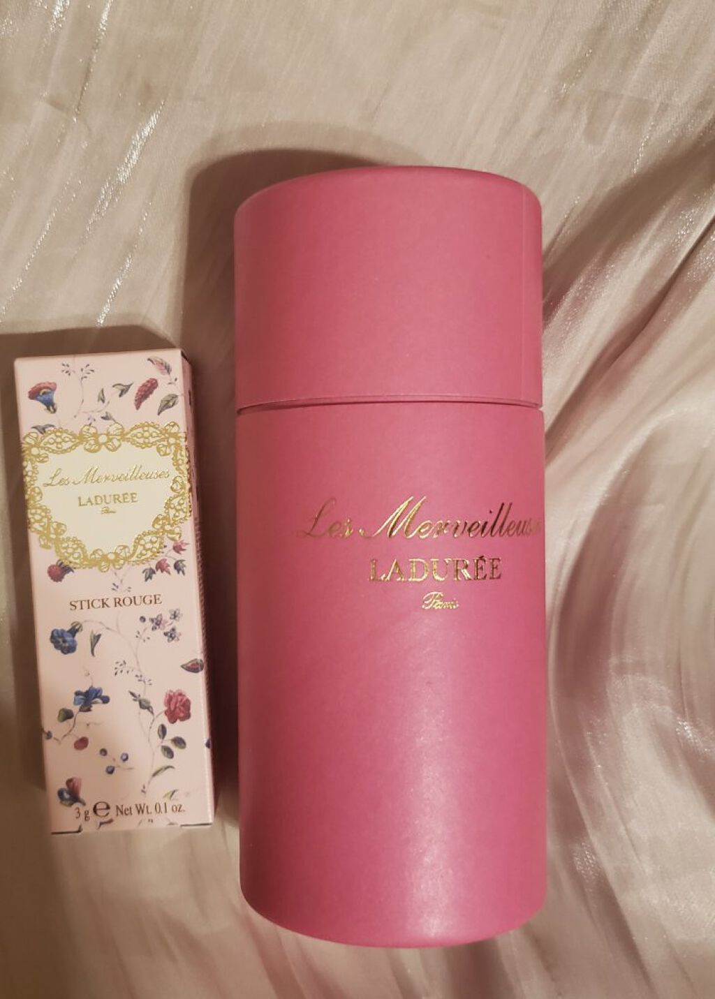 スティック ルージュ/レ・メルヴェイユーズ ラデュレ/口紅を使ったクチコミ（2枚目）